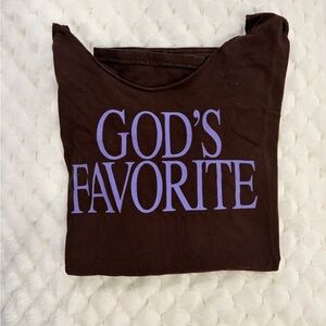 Praying God’s Favorite cut off tee